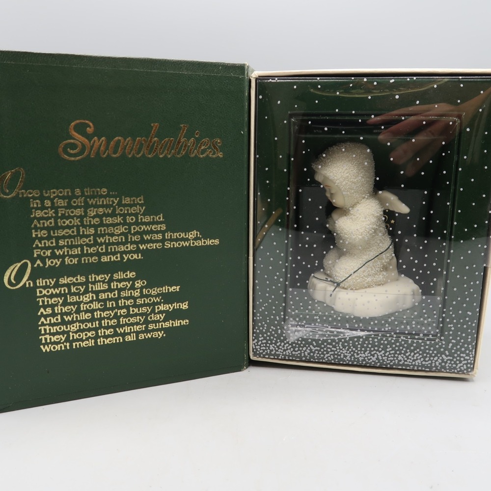 Now I lay Me Down to Sleep Snowbabies by Department 56 Winter Tales